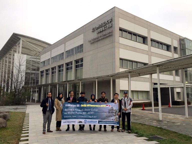 6 Mahasiswa Arsitektur UBL Berkiprah di Asian Institute of Low Carbon Design 2017